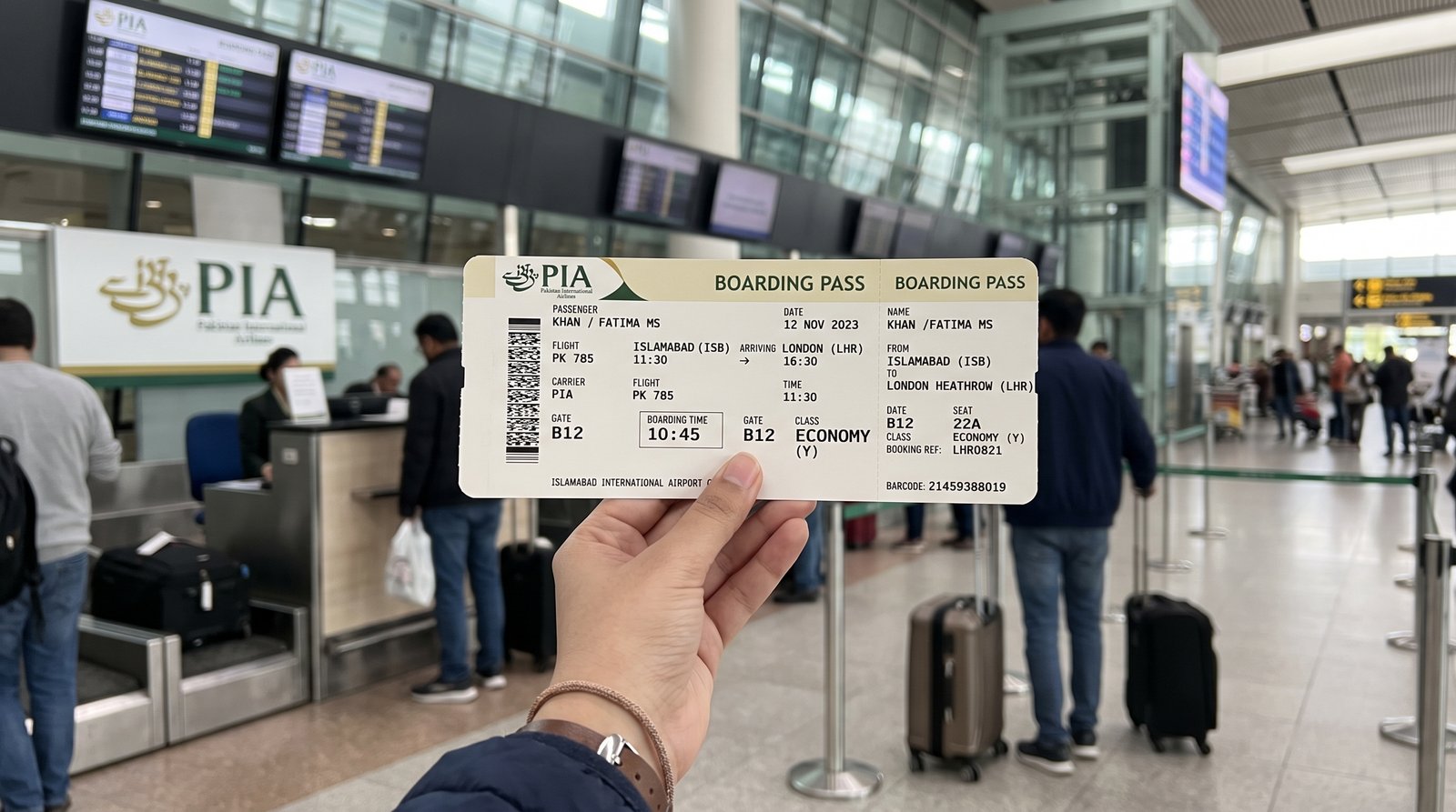 Islamabad ↔ London